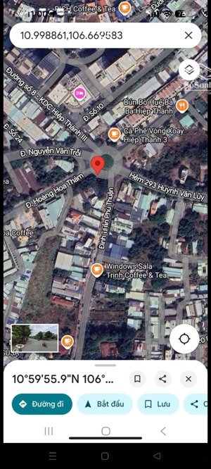 cần bán lô góc 3 mặt tiền ngay vòng xoay hiệp thành 3 thủ dầu một bình dương