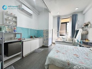 căn phòng full nội thất ngay hàng xanh - gần đh gtvt, ngoại thương, kttc