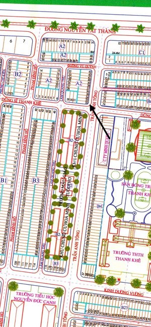 cần bán lô góc ngã tư trần anh tông , dũng sỹ thanh khê , sắn dòng tiền, cách biển 50m