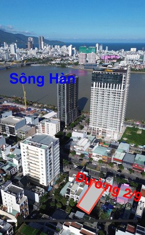 bán lô đất ngay cầu rồng - sát sông hàn - 90m2. đối lưng đường 2/9