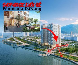 chỉ 10 căn shophouse khối đế phục vụ 941 căn hộ peninsula độc quyền sinh lời vĩnh viễn!