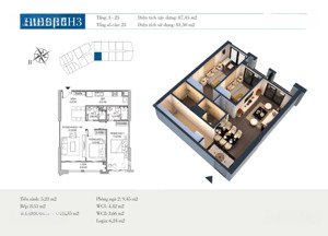 bán căn hộ booyoung tại mỗ lao, hà đông, hà nội, 7,2 tỷ, 95 m2, hàng hiếm