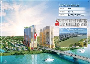 view pháo hoa đắt giá căn hộ 3pn 91,6m2 duy nhất còn lại, chỉ 5,25 tỷ sau ck!