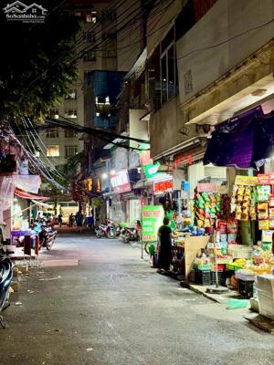 Bán nhà mặt chợ Phương Mai - Ngõ Ô tô kinh doanh sầm uất - Thông các ngả - 5 tầng Ô chờ thang máy sẵn