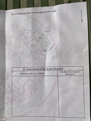 chính chủ cần bán gấp nền đất giá đầu tư. mặt tiền đường số 15 tđc định hoà