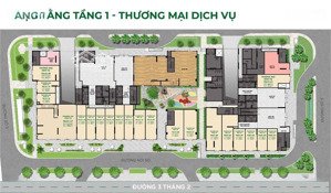 ra nhanh ! căn office dự án the park avenue căn ofice pa1. xx.07 view đầm sen 45.35 m2 giá 3 tỷ 6