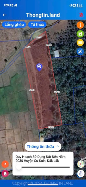 sẵn 2,4 sào thổ cư 400m2 view ruộng chỉ 1,2 tỷ cách đường nhựa 700m buôn tiêu xã eatieu cư kuin