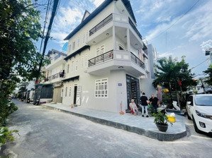 nhà góc 2 mặt tiền - phạm văn chiêu - 4.8x20m - 3 tầng - 10p - đường xe hơi 10m thông - sổ hồng đẹp