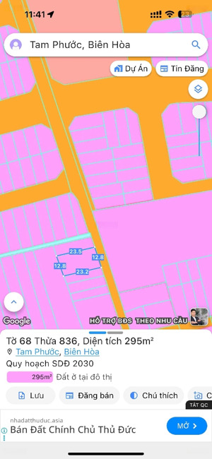 bán nr tại tam phước, biên hòa, đồng nai, 5,7 tỷ, 295m2 chỉ với giá tốt