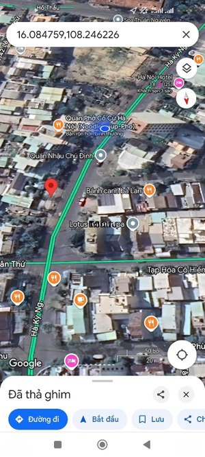 bán 4 lô liền kề hà kỳ ngộ nối hồ nghinh, sát biển ngang 20m phù hợp xây khách sạn, tòa văn phòng