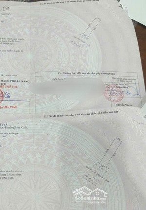 bán đất mặt tiền đà nẵng, đường ngô huy diển, hòa xuân. trung tâm tp đà nẵng mới