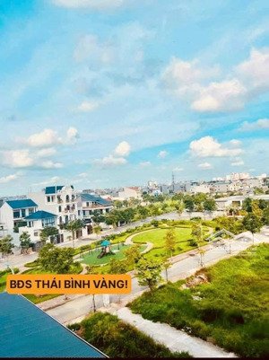 bán lô biệt thự góc view công viên kđt kỳ đồng thái bình - lh 