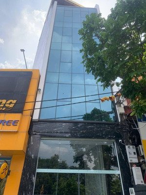 bán toà nhà văn phòng, vỉa hè rộng miên man phố vũ phạm hàm, cầu giấy 9 tầng chào 54 tỷ