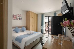 studio ban công - full nt cao cấp - nhà thang máy - gần chợ bà chiểu