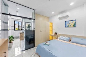 cho thuê phòng 35m2 full nội thất giá chỉ 7tr6 tại lê trực - bình thạnh lh 