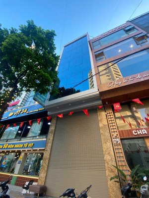 cho thuê nhà mặt phố nguyễn tuân - thanh xuân. dt 75m, 7 tầng, thông sàn, thang máy, 120 triệu