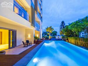 Bán hoặc cho thuê Pool Villa Diamond Island DKC có hồ bơi sân vườn gồm 1 trệt 1 lầu diện tích 560m2