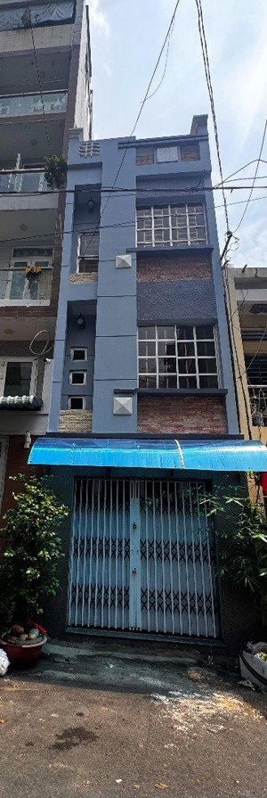 bán nhà hẻm nhựa 8m nguyễn thiện thuật, p. bàn cờ, quận 3 - 4 tầng, 35m, giá chỉ 8.85 tỷ