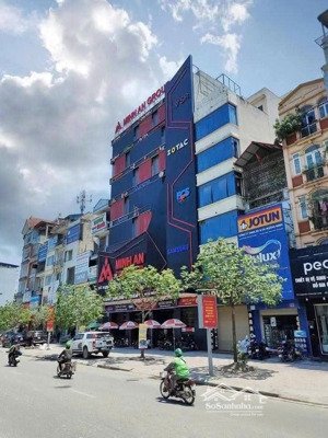 bán gấp nhà 52m2 x 7 tầng mặt phố nguyễn xiển - thanh xuân, kinh doanh víp 29.x tỷ. lh: 