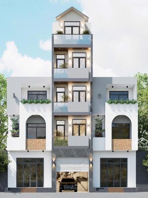nhà mới - rẻ đẹp - đường cửu long ngay sân bay - ngang 5 x 18m 5 tầng giá 40 triệu/tháng