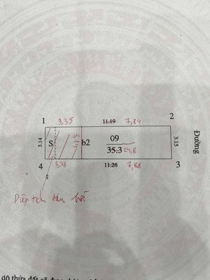 quốc lộ 1a tứ hiệp 30m2 sãn nhà 2 tầng giá 9,4tỷ