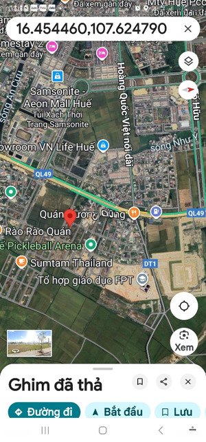 đất khu quy hoạch thủy thanh đường 15,5m. 100m2