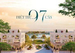 chỉ 2,3 tỷ sở hữu ngay biệt thự sông lập 150m2 view hồ thiên nga của dự án vinhome green city