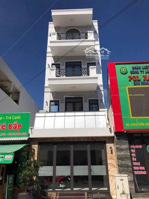 cho thuê nhà trệt 3 lầu thang máy mặt tiền trần hoàng na gần ngã 4 kdc 91b