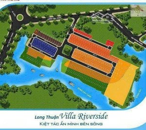 bán lô đất long thuận ngang 6,2m cực đẹp hiếm có ngay khu dân cư ven sông