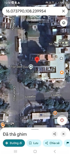 bán nhà chính hữu sát đường trục thông biển loseby, sơn trà