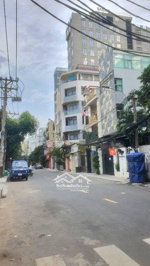 hẻm xe tải điện biên phủ - nguyễn cửu vân | 90m nở hậu nhẹ | 4 tầng | gara ô tô ~ ở & làm văn phòn