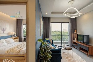 cho thuê cc new city thủ thiêm, 2pn2wc 61m2, view đẹp, ban công đông nam
