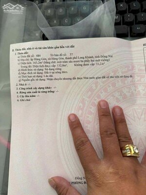 Bán đất thổ cư mặt tiền nhựa