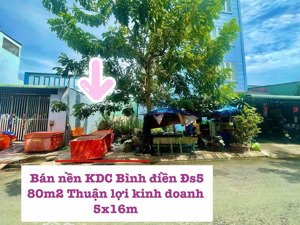 bán nền đất gần chợ bình điền quận 8