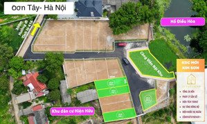duy nhất 1 lô giá nhỉnh 2ty 108m2 view công viên tại kim sơn- sơn tây