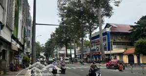 tòa nhà 6 tầng thang máy mặt tiền đường nguyễn tri phương q.5 . 5.5 x20m giá 50 tỷ tl.