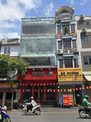 cho thuê nhà mặt phố hai bà trưng kinh doanh mọi mô hình, dt 80mx4 tầng, mt 6m, giá 100tr