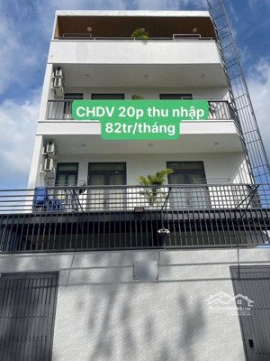 bán nhà trọ cao cấp 20 phòng chuẩn khách sạn dòng tiền 80 triệu/tháng