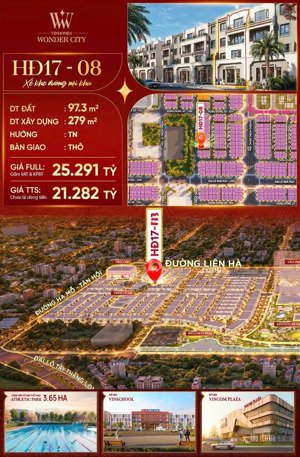 cơ hội cuối cùng sở hữu căn liền kề đẹp giá tốt nhất dự án