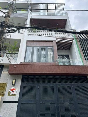 bán nhà 1/ hxh 6m lê văn thọ p9 dt 4m x12m 1 trệt 2 lầu st giá chỉ 7 tỷ 600 tl