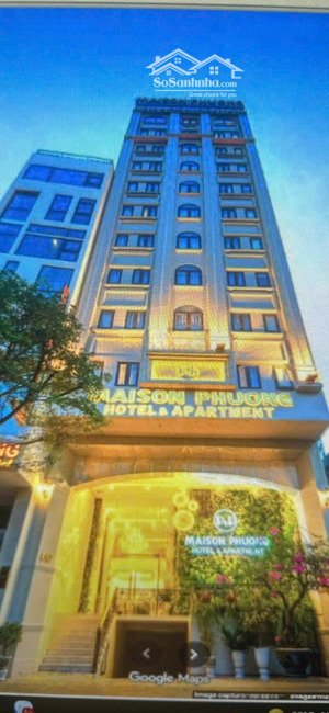 bán khách sạn 14 tầng - 92 tỷ -tuyến phố đẹp nhất hà bổng, đà nẵng công năng 56 phòng - siêu đẹp