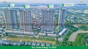 bán căn 2pn 58m2 full nội thất đẹp, toà s3 sky oasis, giá 4,5 tỷ