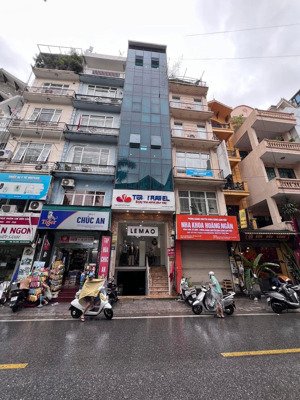 bán tòa nhà văn phòng mới xây phố nguyễn khang, cầu giấy, thông sàn, 9 tầng thang máy, 75m2, 34.5ty