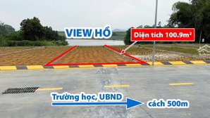 đất kim sơn - view hồ cực phẩm, không gian sống nghỉ dưỡng ngay gần hòa lạc.