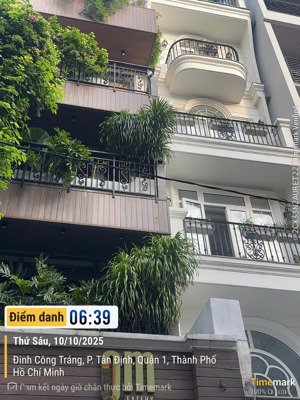 bán gấp nhà đẹp 6 tầng mặt tiền phố đinh công tráng, phường tân định, quận 1, chỉ 38 tỷ