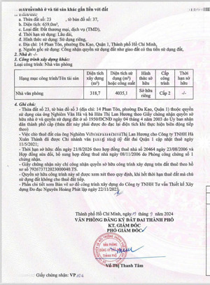 bán toà nhà hầm 10 tầng 14 phan tôn, p. đa kao, q1 dt 15x35m nở hậu 20,9m2 dts 4,035m2 giá 215 tỷ