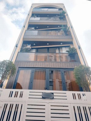 bán nhà 6 tầng, thang máy, nở hậu 5.4x15, 9.7 tỷ, hxh thông, 30m ra phạm văn chiêu, p14, gò vấp