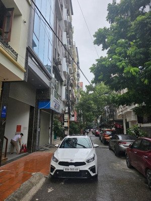 bán toà 8 tầng thang máy khu phân lô mai dịch cầu giấy kinh doanh 26,3 tỷ