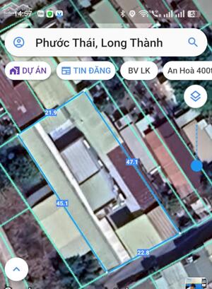 BÁN GẤP THỬA ĐẤT 1000m và 590m VỊ TRÍ VÀNG PHƯỚC THÁI - LONG THÀNH - GIÁ HỜI CHỈ 14.5 TỶ