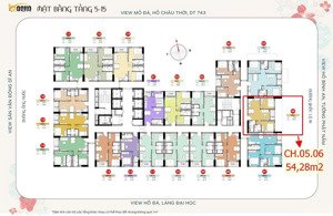 bcons asahi vốn 500 triệu sở hữu căn 2pn 2wc hướng đông nam, tầng đẹp full tiện ích chuẩn nhật bản